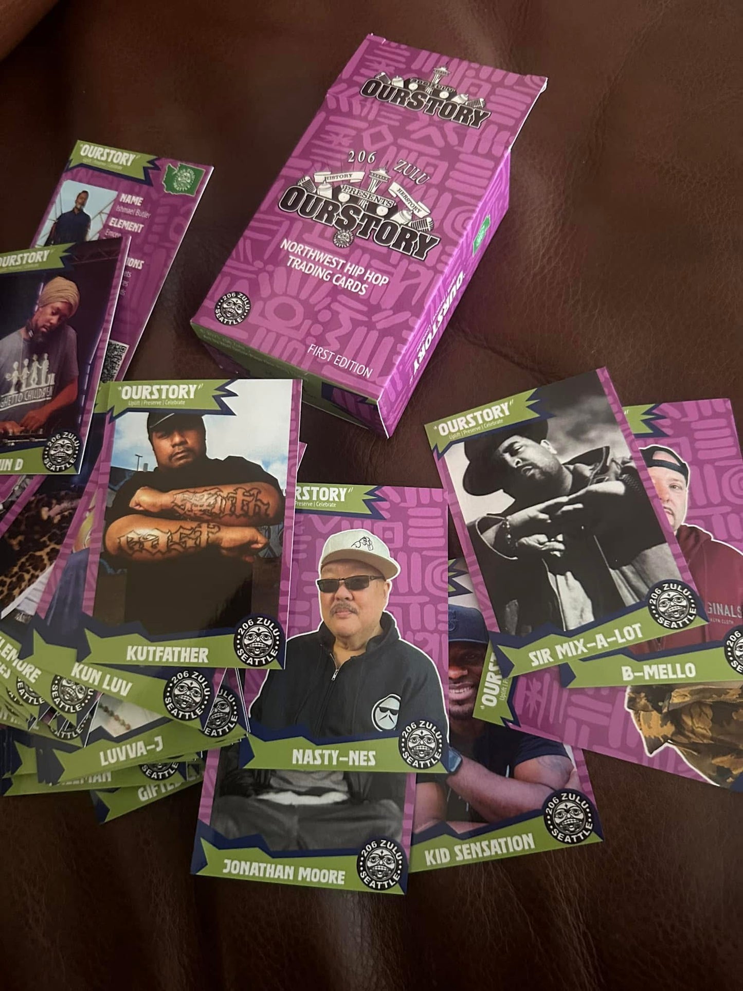 OurStory Northwest Hip Hop Trading Cards