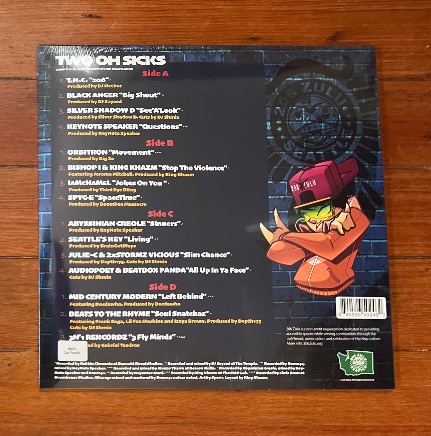 Two-Oh-Sicks: Town'd Out Northwest Hip Hop Compilation - 2LP