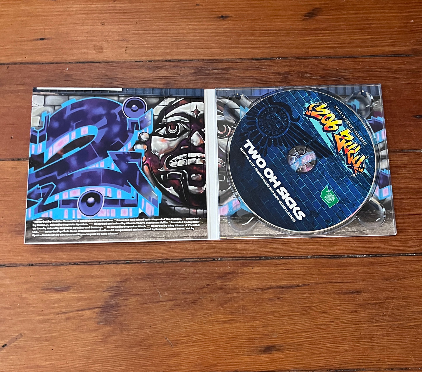 Two-Oh-Sicks: Town'd Out Northwest Hip Hop Compilation - CD