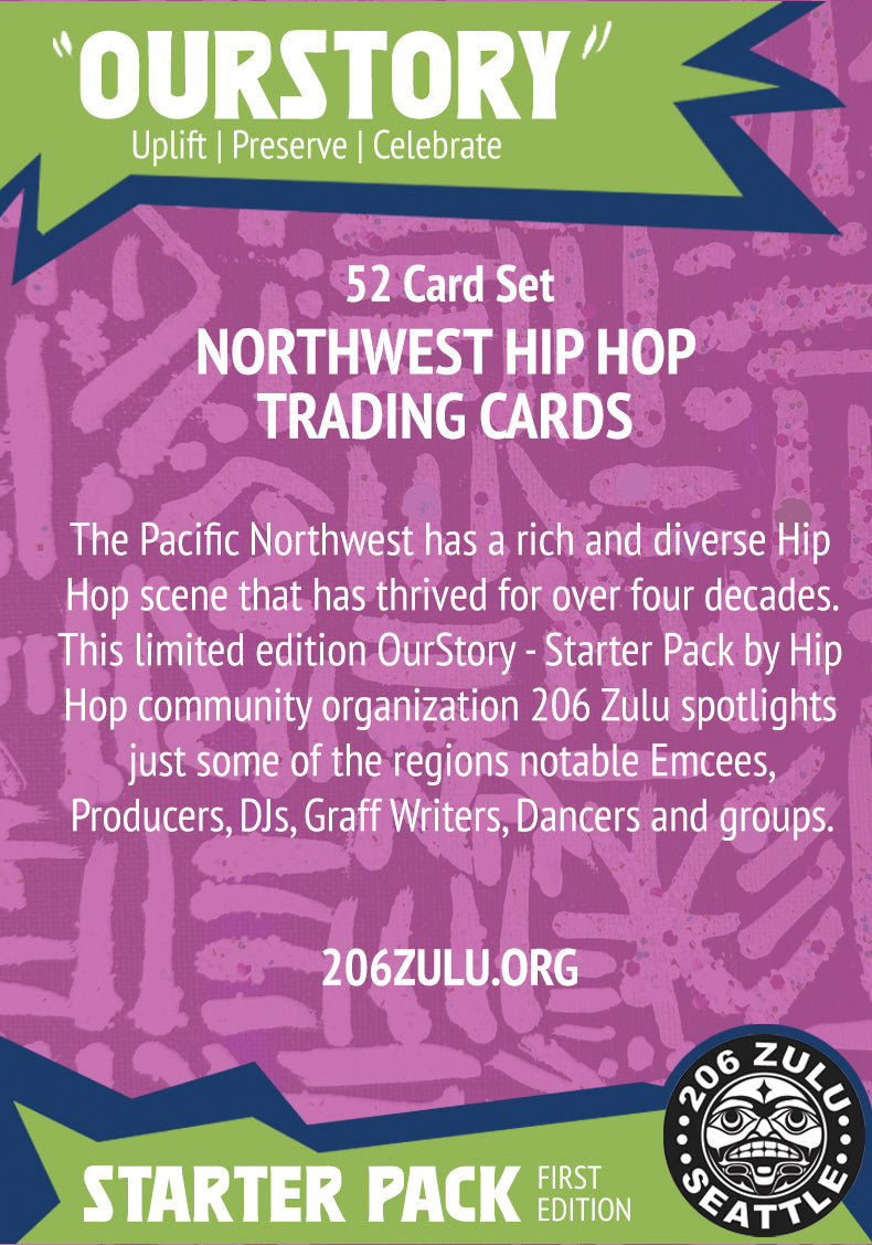 OurStory Northwest Hip Hop Trading Cards